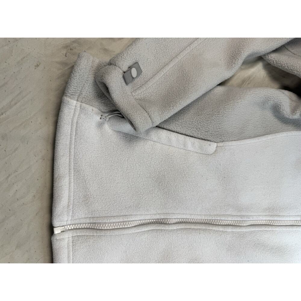 The North Face Fleece Jacket Full Zip Gray Women XS Lightweight Cozy - Picture 12 of 15